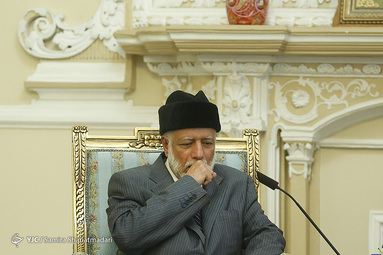 دیدار وزیر امور خارجه عمان با علی لاریجانی