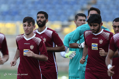 تمرین تیم فوتبال پرسپولیس
