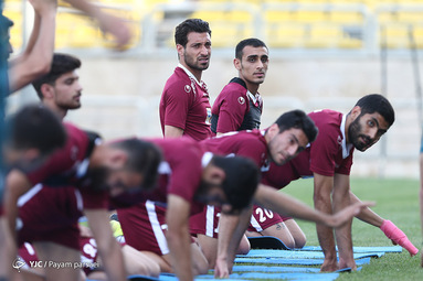 تمرین تیم فوتبال پرسپولیس