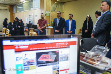 بازدید سید محسن حکیم از باشگاه خبرنگاران جوان