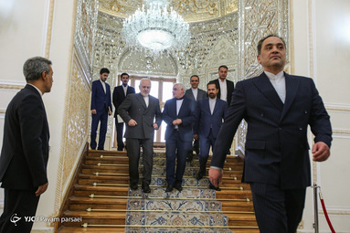 دیدار وزیر امور بین‌الملل حزب کمونیست چین با ظریف