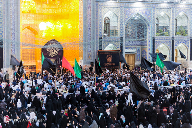 عزاداری شام شهادت امام جواد (ع) در مشهد‎