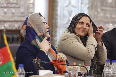 دیدار رییس مجلس افغانستان با علی لاریجانی