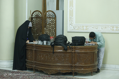 دیدار رییس مجلس افغانستان با علی لاریجانی