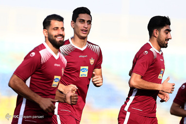 تمرین تیم فوتبال پرسپولیس