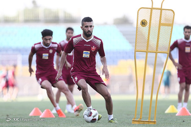 تمرین تیم فوتبال پرسپولیس