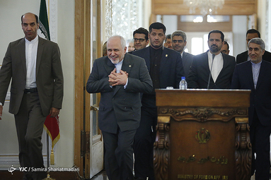 نشست خبری وزیر امورخارجه