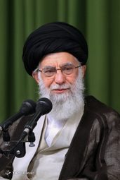 دیدار مدال‌آوران المپیادها و اعضای تیم ملی والیبال با رهبر معظم انقلاب