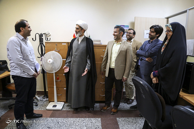 بازدید معاون فرهنگی قوه قضائیه از باشگاه خبرنگاران جوان