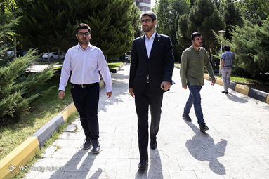 بازدید حمید فتاحی معاون وزیر ارتباطات از باشگاه خبرنگاران جوان