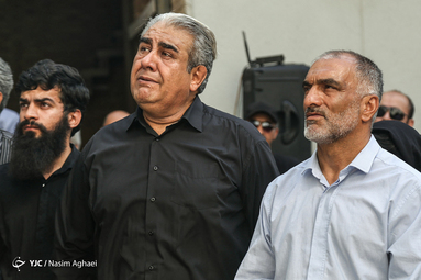 تشییع پیکر مرحوم سیدکمال طباطبایی در خانه سینما