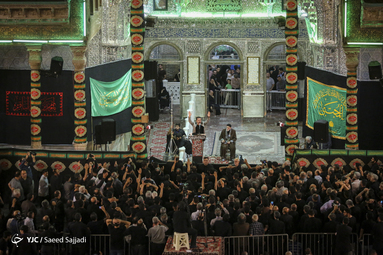 مراسم عزاداری مسلمیه در حرم حضرت عبدالعظیم حسنی (ع)
