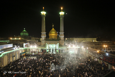 مراسم عزاداری مسلمیه در حرم حضرت عبدالعظیم حسنی (ع)