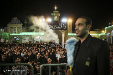 مراسم عزاداری مسلمیه در حرم حضرت عبدالعظیم حسنی (ع)