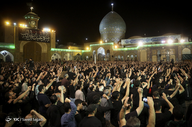 مراسم عزاداری مسلمیه در حرم حضرت عبدالعظیم حسنی (ع)