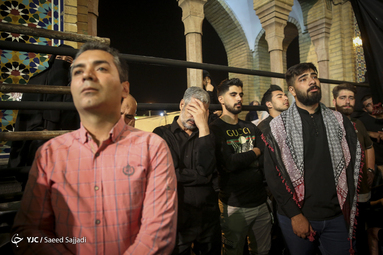 مراسم عزاداری مسلمیه در حرم حضرت عبدالعظیم حسنی (ع)