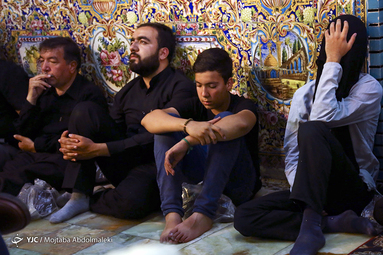 مراسم عزاداری مسلمیه در حرم حضرت عبدالعظیم (ع)