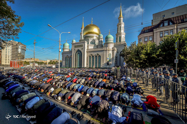 نماز عید قربان در روسیه