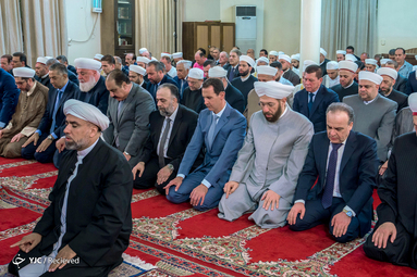 نماز عید قربان در سوریه