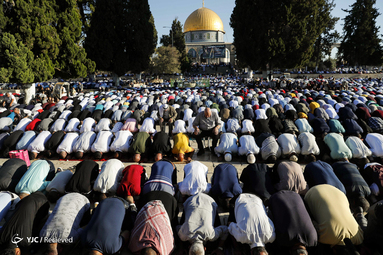 نماز عید قربان در فلسطین اشغالی