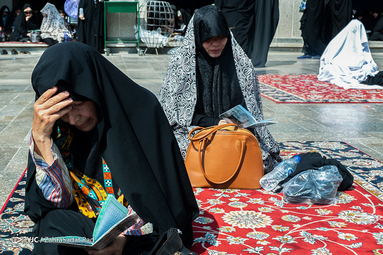 مراسم دعای پرفیض عرفه در حرم شاه عبدالعظیم (ع)