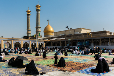 مراسم دعای پرفیض عرفه در حرم شاه عبدالعظیم (ع)