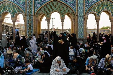 مراسم دعای پرفیض عرفه در حرم شاه عبدالعظیم (ع)