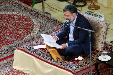 مراسم پرفیض دعای عرفه در حرم احمد این موسی (ع) شیراز