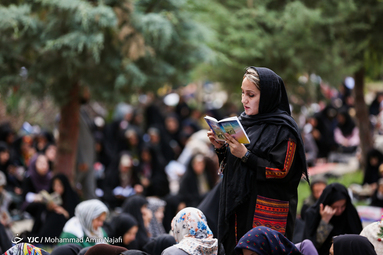 دعای پر فیض عرفه در همدان