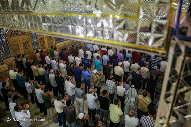 نماز عید سعید قریان در حرم مطهر رضوی