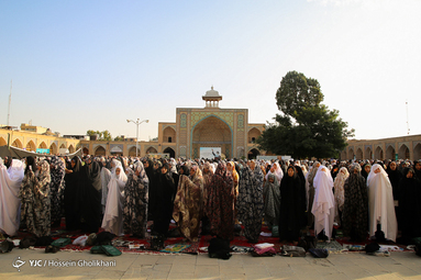 نماز عید سعید قریان در مسجد النبی قزوین