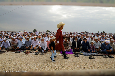نماز عید سعید قریان در بندر ترکمن