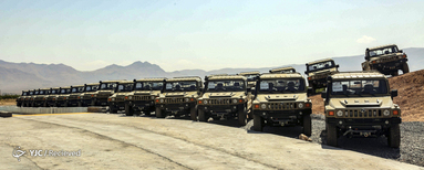 رونمایی از خودروی زرهی «رعد»