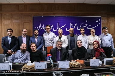 نشست خبری سریال «بوی باران»