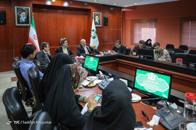 نشست خبری عیسی کلانتری معاون رئیس جمهور و رئیس سازمان حفاظت محیط زیست