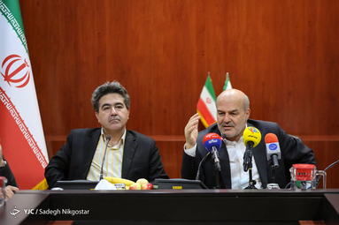 نشست خبری عیسی کلانتری معاون رئیس جمهور و رئیس سازمان حفاظت محیط زیست