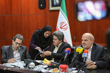 نشست خبری عیسی کلانتری معاون رئیس جمهور و رئیس سازمان حفاظت محیط زیست