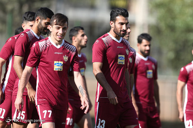 تمرین تیم فوتبال پرسپولیس