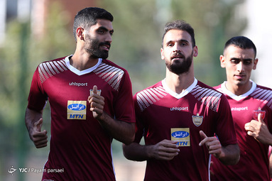 تمرین تیم فوتبال پرسپولیس