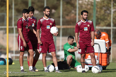 تمرین تیم فوتبال پرسپولیس