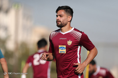 تمرین تیم فوتبال پرسپولیس