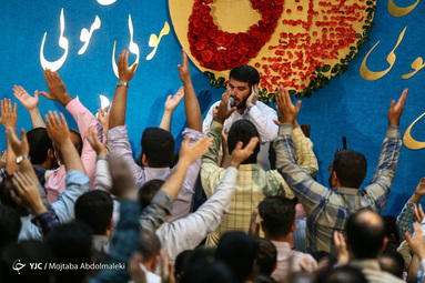 جشن غدیر خم در امامزاده قاضی‌الصابر