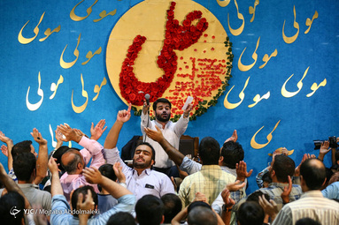 جشن غدیر خم در امامزاده قاضی‌الصابر