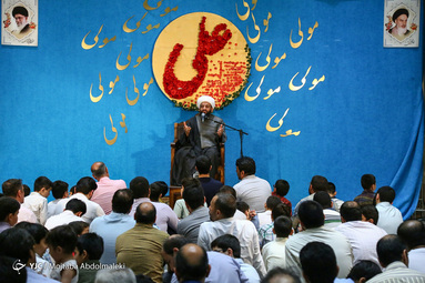 جشن غدیر خم در امامزاده قاضی‌الصابر
