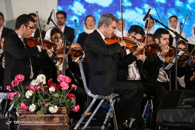 موسیقی زنده آب و آتش در شب عید غدیر خم در  بوستان آب و آتش