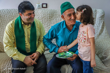عید غدیر در روستای کلاجان سادات شهرستان گرگان