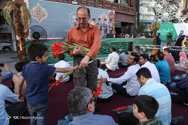 جشن عید غدیر در میدان امام حسین (ع)