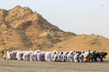 بازسازی واقعه غدیر خم در شهرستان رودان استان هرمزگان