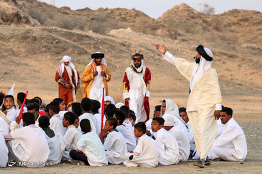 بازسازی واقعه غدیر خم در شهرستان رودان استان هرمزگان