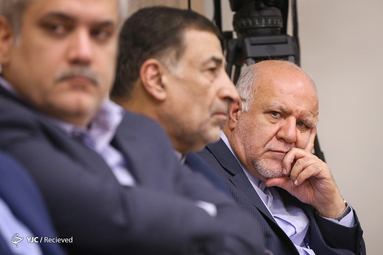 دیدار رئیس‌جمهور و اعضای هیئت دولت با مقام معظم رهبری